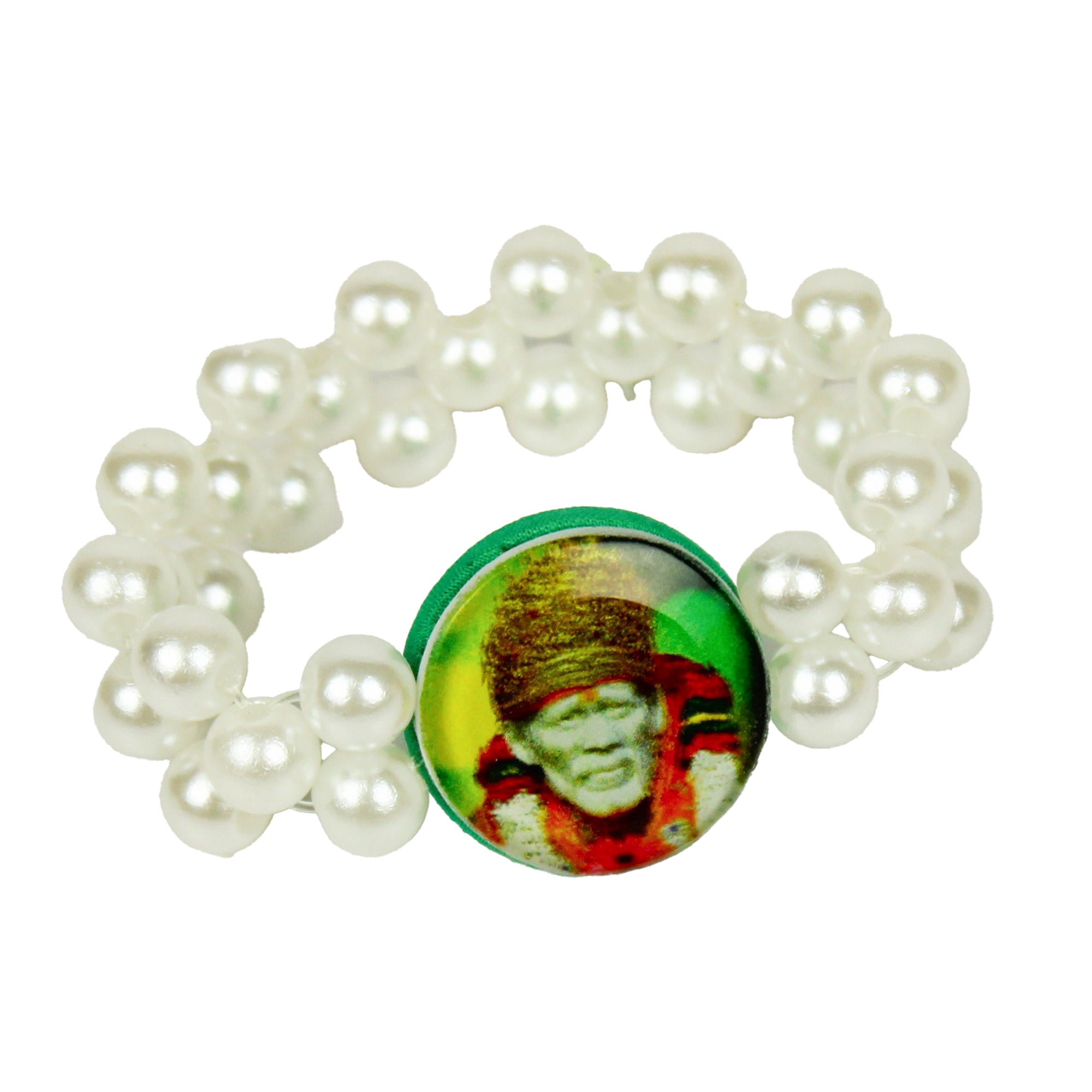 Sai Baba Beaded Bracelet-TH-5015